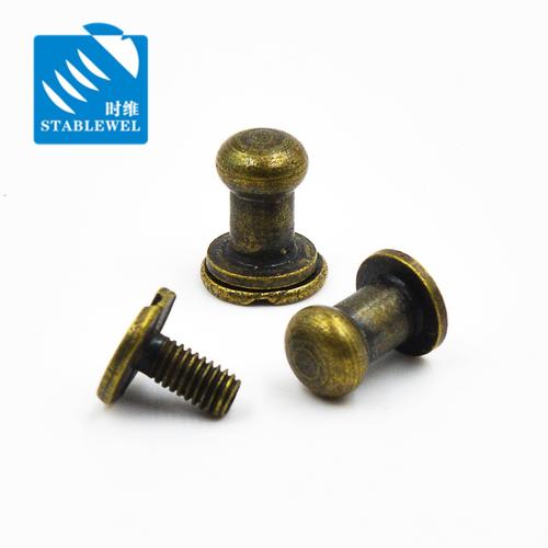 厂家不锈钢 奶嘴钉 青古铜 对锁钉 装饰钉 规格齐全 非标定制